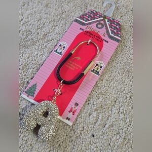 Piper K Initial A Bubble Bagcharm/keychain.